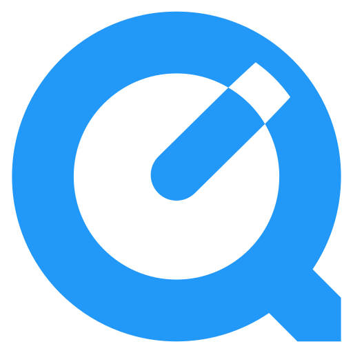 Quicktime, logo, social, social media icon